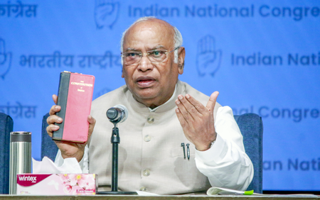 Will fight tooth and nail if Constitution is altered: Kharge on 'Secular' row