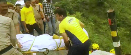 Car plunges into deep gorge in Uttarakhand's Chakrata, three dead Car plunges into deep gorge in Uttarakhand's Chakrata, three dead