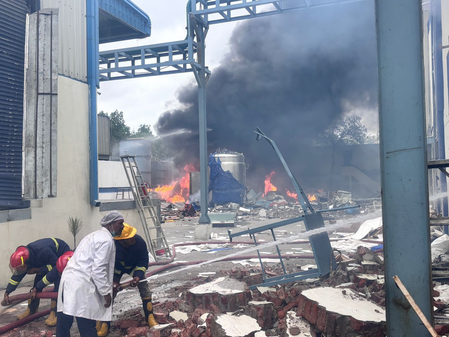 Eight killed in reactor blast at chemical factory in Telangana (Lead)
