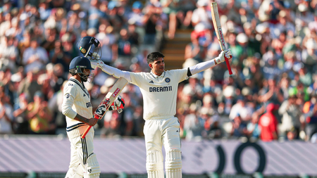 2nd Test: Gill slams hard-fought second hundred as Test captain, takes India to 310/5