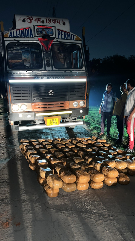 Delhi Police bust interstate drug network, recover 313 kg ganja Delhi Police bust interstate drug network, recover 313 kg ganja