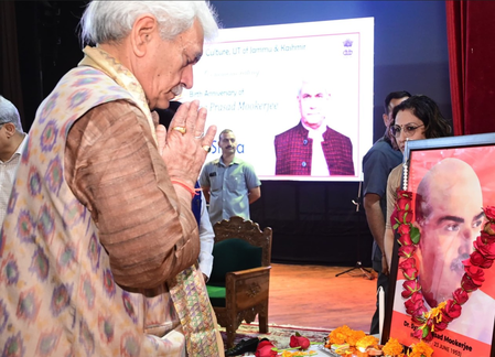 PM Modi fulfilled Syama Prasad Mookerjee’s dream after 66 years: J&K L-G