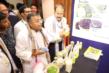 Tripura developed 25,000 ha organic land; 1,300 MT produce exported: Minister