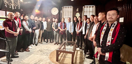 Five major Naga tribes hold protest in Kohima, demands review of job reservation policy Five major Naga tribes hold protest in Kohima, demands review of job reservation policy