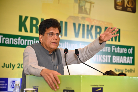 India’s agri exports can increase to Rs 20 lakh crore with processing & branding: Piyush Goyal India’s agri exports can increase to Rs 20 lakh crore with processing & branding: Piyush Goyal