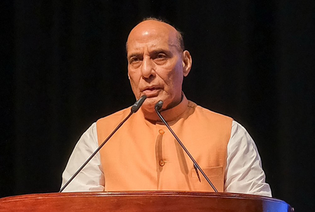 Rajnath Singh hails PM Modi's leadership, praises successful five-nation visit Rajnath Singh hails PM Modi's leadership, praises successful five-nation visit