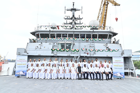 India's first indigenous diving support vessel 'Nistar' to be commissioned next week in presence of Defence Minister Rajnath Singh