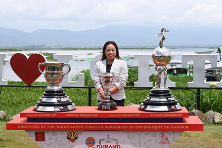 Durand Cup returns to Imphal with a grand trophy tour Durand Cup returns to Imphal with a grand trophy tour