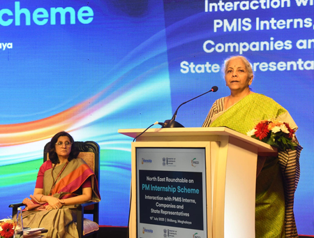 Union Minister Sitharaman begins four-day Meghalaya visit, highlights youth empowerment and urban growth Union Minister Sitharaman begins four-day Meghalaya visit, highlights youth empowerment and urban growth