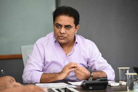 KTR questions BJP's 'silence' over encroachment of Bhadrachalam temple land
