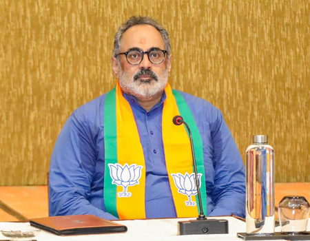 Kerala BJP announces new state committee under Rajeev Chandrasekhar