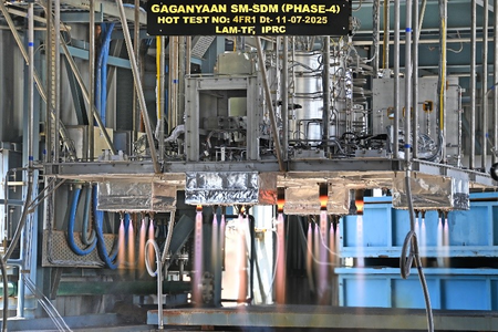ISRO inches close to Gaganyaan mission with successful development of key engine ISRO inches close to Gaganyaan mission with successful development of key engine