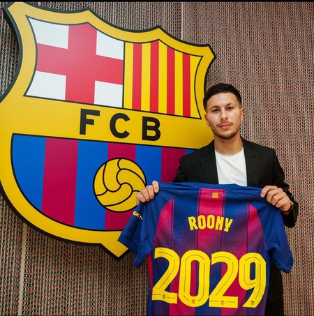FC Barcelona sign winger Roony Bardhji from FC Copenhagen
