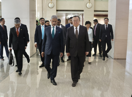 EAM Jaishankar holds constructive India-China discussions ahead of SCO meeting