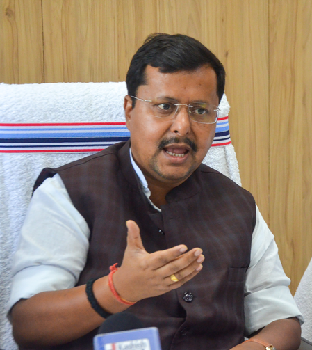कांग्रेस की पहचान मां का अपमान बन गई है नितिन नवीन कांग्रेस की पहचान मां का अपमान बन गई है नितिन नवीन