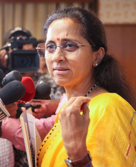 Despite brute majority, it's funny BJP questions Sharad Pawar over Maratha quota: Supriya Sule