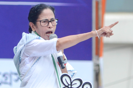 ECI conspiring on behalf of Centre to slap NRC in Bengal, claims CM Mamata ECI conspiring on behalf of Centre to slap NRC in Bengal, claims CM Mamata