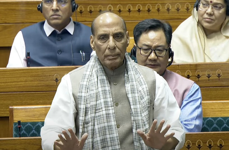 विपक्ष के मुद्दों पर चर्चा को तैयार हूं, सदन में बोले रक्षा मंत्री राजनाथ सिंह विपक्ष के मुद्दों पर चर्चा को तैयार हूं, सदन में बोले रक्षा मंत्री राजनाथ सिंह