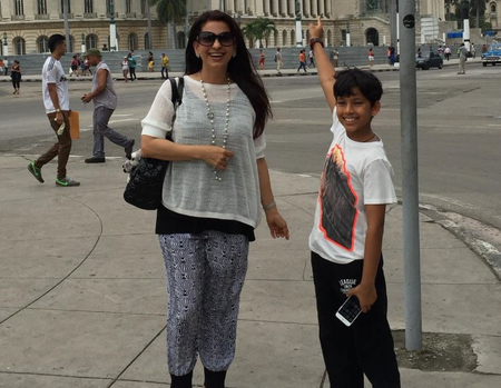 Juhi Chawla shares son’s birthday with throwback pictures, plants 500 trees for his well being