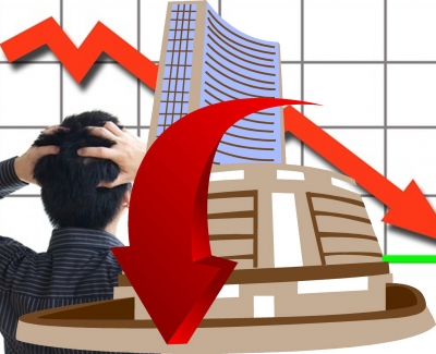 सेंसेक्स 542 अंक गिरकर बंद, आईटी इंडेक्स 2 प्रतिशत से अधिक लुढ़का