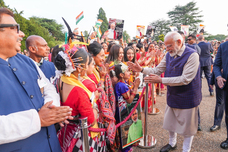 Indian diaspora in UK celebrates PM Modi's visit, hails historic FTA