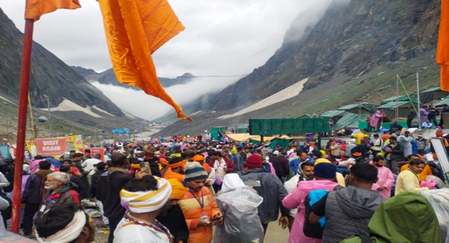 Over 3.52 lakh perform Amarnath Yatra in 21 days