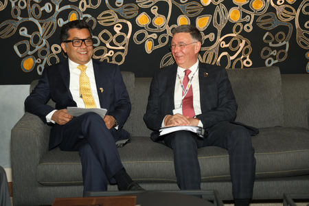 MoS Margherita meets Russian Deputy Foreign Minister, discusses bilateral ties and issues related to G20