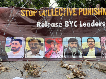Baloch group accuses Pakistan of 'systematic repression' during Islamabad protest Baloch group accuses Pakistan of 'systematic repression' during Islamabad protest