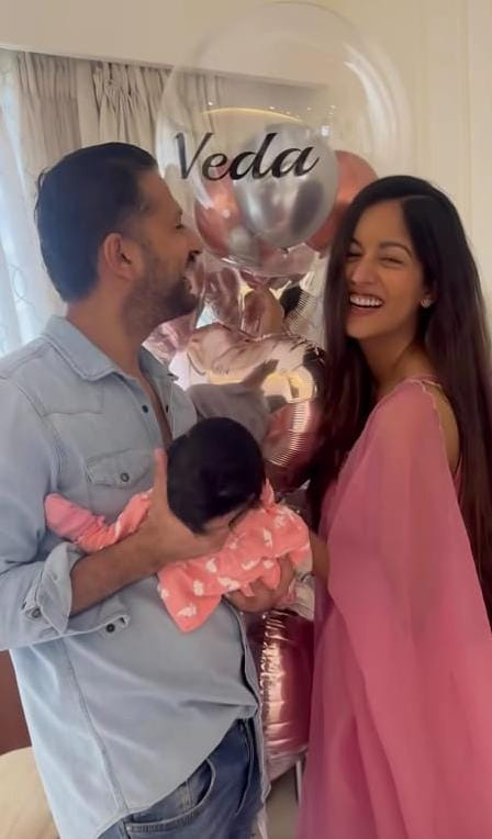 Vatsal Sheth and Ishita Dutta name their baby girl Veda