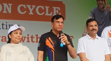 'संडे ऑन साइकिल' से गूंजा विजय का उत्सव, कारगिल शहीदों को दी गई श्रद्धांजलि