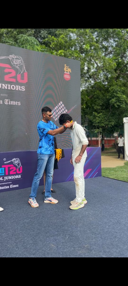 Outer Delhi Warriors' vice-captain, Harsh Tyagi, praises DDCA for supporting school cricket Outer Delhi Warriors' vice-captain, Harsh Tyagi, praises DDCA for supporting school cricket