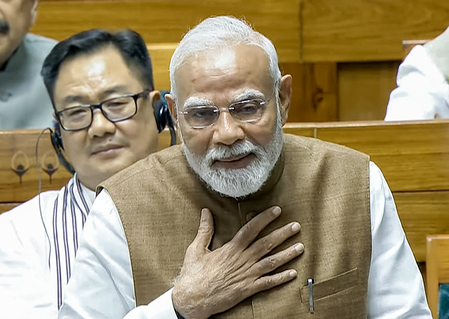 संसद में बोले पीएम मोदी, 'सिंधु जल समझौता देश के खिलाफ'