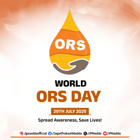 ORS affordable, effective healthcare solution for dehydration & diarrhoea: Nadda