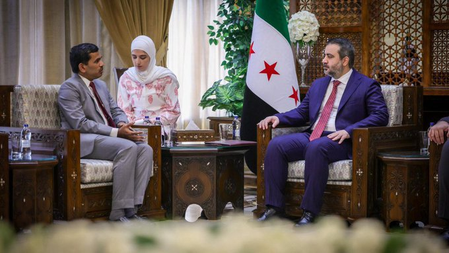 Indian delegation in Syria, discusses strengthening bilateral cooperation