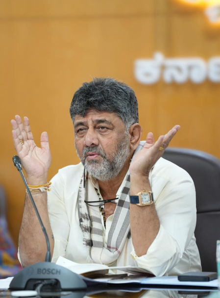 Debate on return of Cong chief Kharge to K'taka politics is okay, but not in public: Dy CM Shivakumar