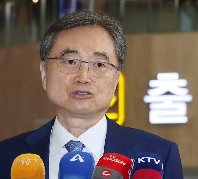 South Korea: FM Cho says his Japan visit preceding US trip can help 'upgrade' 3-way cooperation