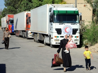 Syria sends fourth aid convoy to Sweida amid ongoing tensions Syria sends fourth aid convoy to Sweida amid ongoing tensions