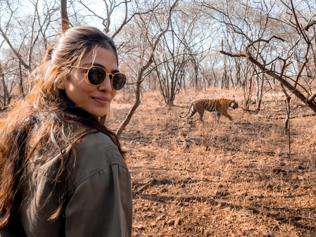 Malavika Mohanan on why she thinks the tiger is her spirit animal!