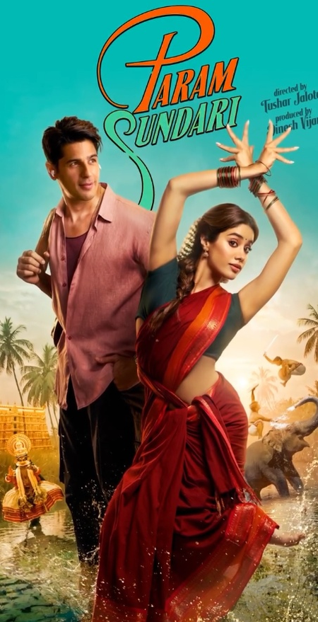Sidharth Malhotra, Janhvi Kapoor’s ‘Param Sundari’ to now release on August 29