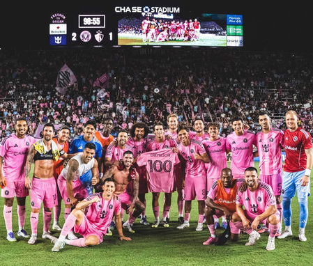 Messi's Inter Miami beat Atlas FC in Leagues Cup opener