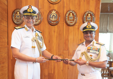 Vice Admiral Krishna Swaminathan takes over as Flag Officer Commanding-in-Chief, Western Naval Command