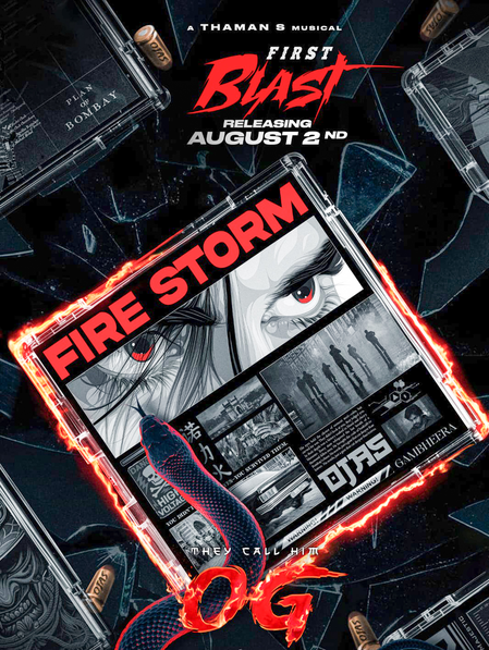 First single 'Fire Storm' from Pawan Kalyan’s action spectacle 'They Call Him OG' to release on August 2