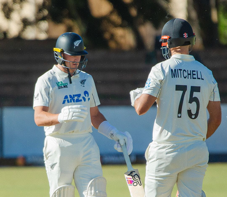 1st Test: Conway, Mitchell help New Zealand take lead against fighting Zimbabwe