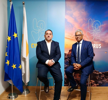 Indian envoy meets Cyprus’ dy Tourism Minister to boost bilateral ties, explore direct flight connectivity