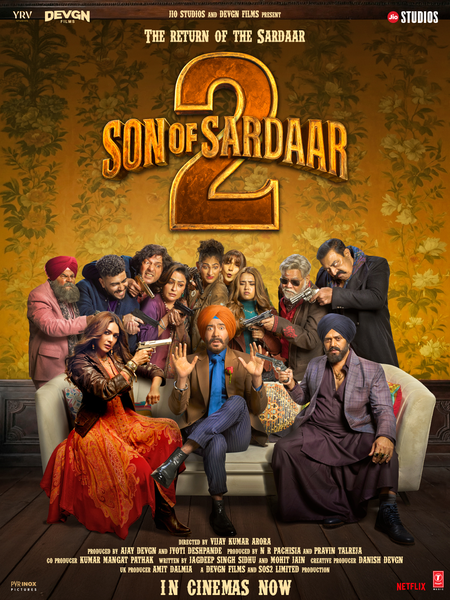 'सन ऑफ सरदार 2' मूवी रिव्यू : हंसी, प्यार और पंजाबी स्वैग का रोलरकोस्टर
