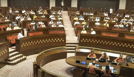 Slogans drown debate, Rajya Sabha adjourned till August 4