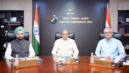 ईसीआई के साथ राजनीतिक दलों की बैठक, 28,000 से अधिक प्रतिनिधियों ने लिया हिस्सा ईसीआई के साथ राजनीतिक दलों की बैठक, 28,000 से अधिक प्रतिनिधियों ने लिया हिस्सा