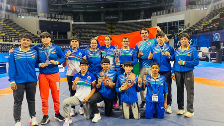 U-17 World Wrestling C'ship: Women's team bags six medals, claims overall championship U-17 World Wrestling C'ship: Women's team bags six medals, claims overall championship