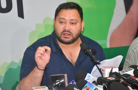 Tejashwi Yadav’s name missing from voter list; sparks political storm in Bihar