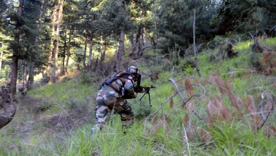 Three terrorists killed in J&K's Kulgam district, security operation still on (Ld)